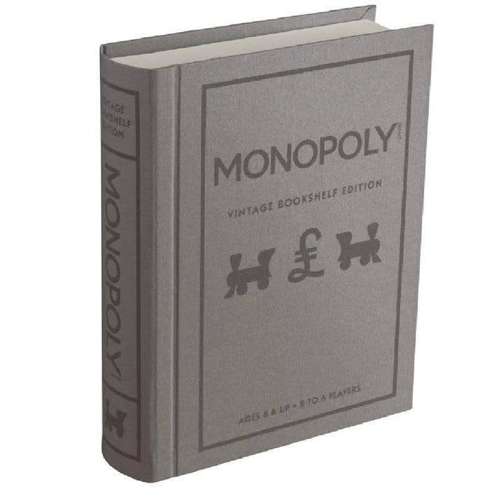 Monopoly Vintage Bookshelf UK Edition Board Game