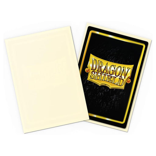 Dragon Shield Ivory Matte Japanese Size Card Sleeves (60 Pack)