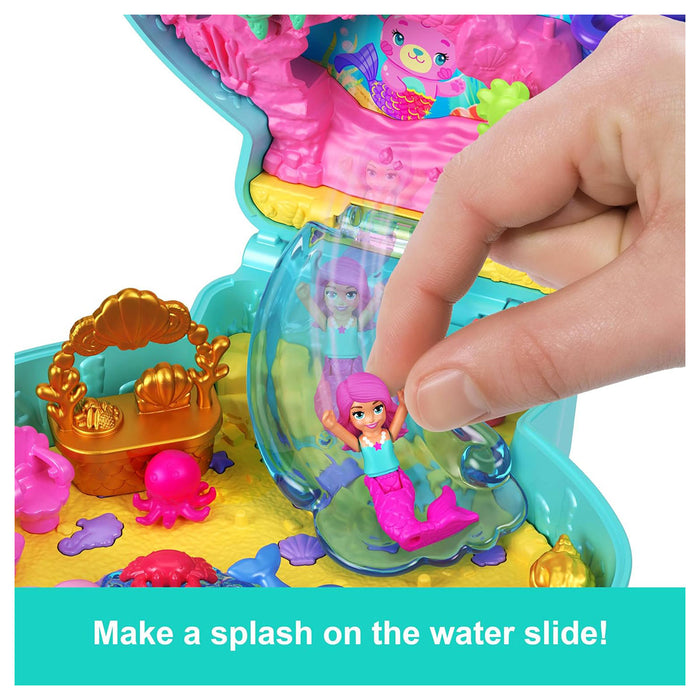 Polly Pocket Glitter Island Compact Playset
