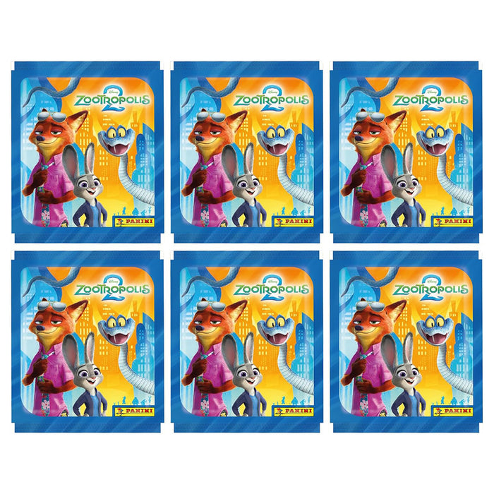 Panini Zootropolis 2 Sticker Collection Multipack