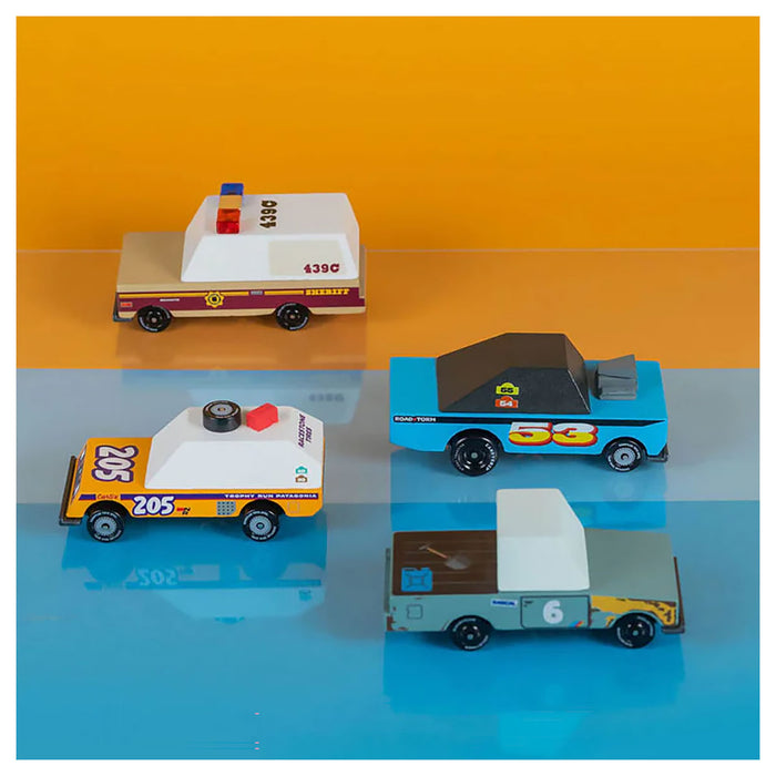 CandyCar Toons Rust Patrol 4-Car Assortment Pack