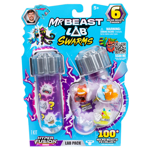 MrBeast Lab Swarms Hyper Fusion Series Lab Pack Figures (styles vary)