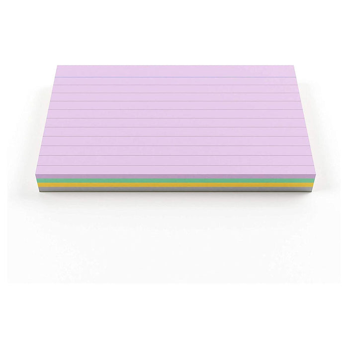Silvine Presentation & Revision 100 Cards Special Edition in Assorted Trend Colours Ruled