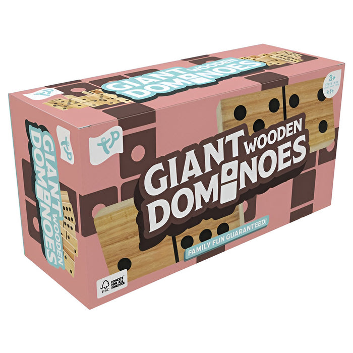 TP Wooden Giant Dominoes Set