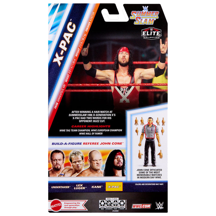 WWE Elite SummerSlam X-Pac 15cm Figure