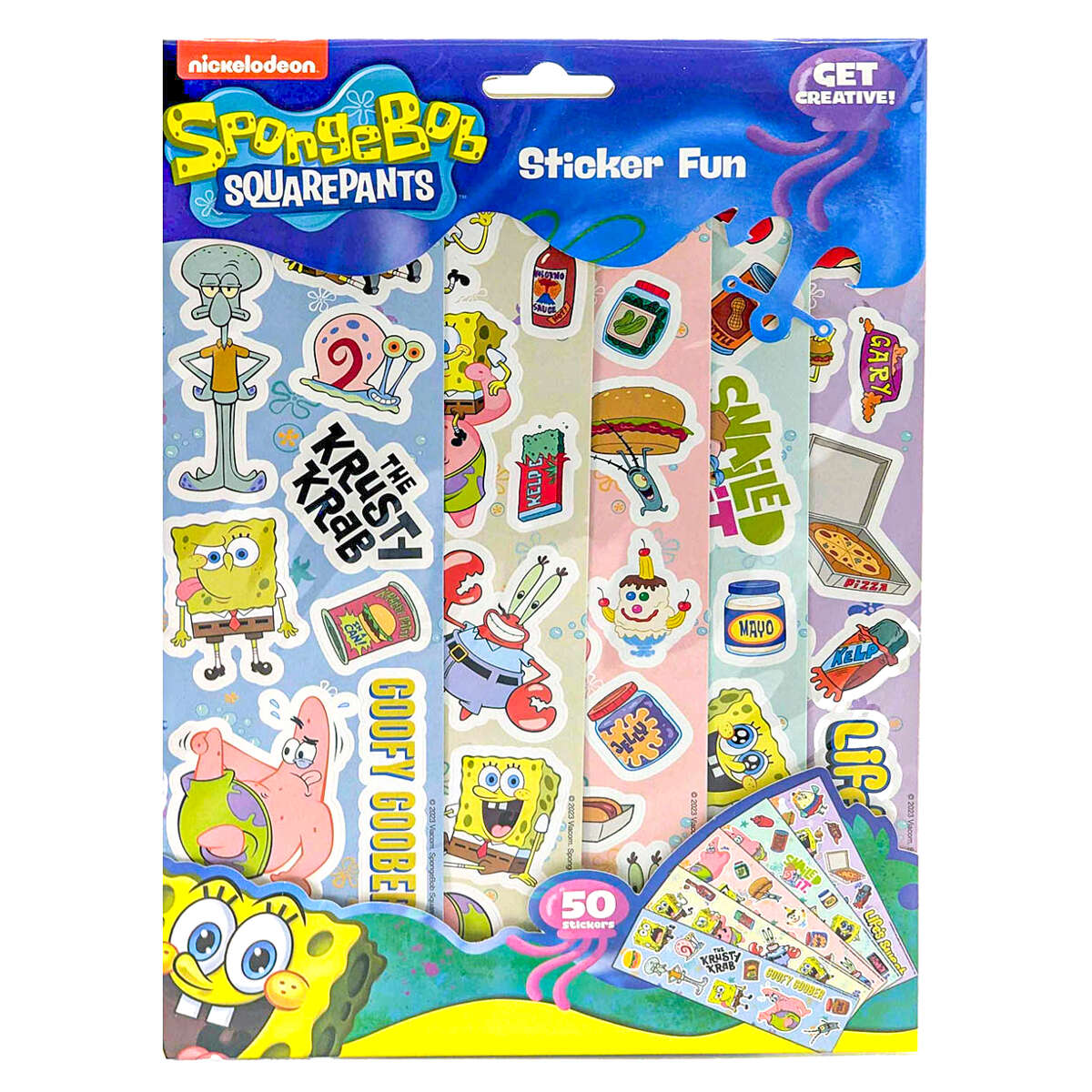 SpongeBob Squarepants Sticker Fun Set — Booghe