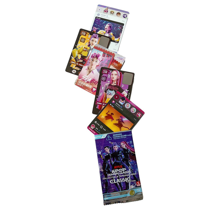 K-POP Demon Hunters Collectible Trading Cards Classic Edition Foil Series 01