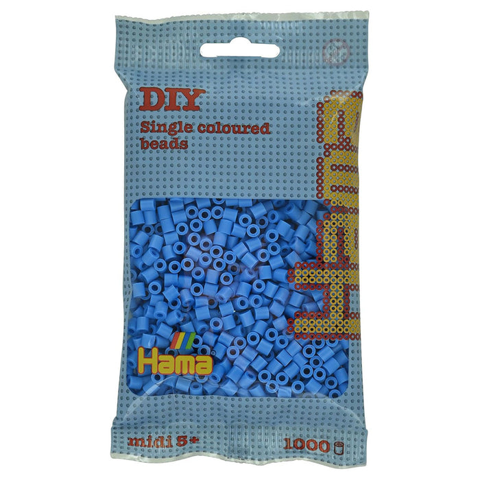 Hama Midi 1000 Sky Blue Beads