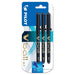 Pilot V Ball M 0.7 Black Rollerball Pen (3 Pack)
