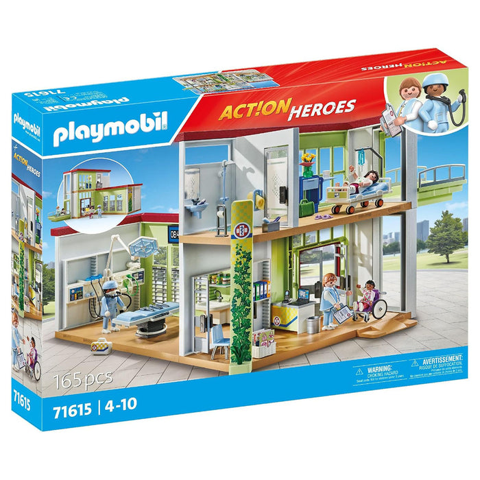 Playmobil Action Heroes Modern Hospital Playset