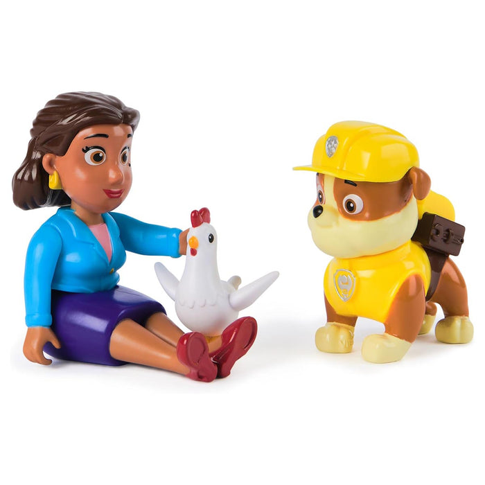 PAW Patrol Rubble & Mayor Goodway Figure Set