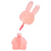 Mini Glam Bunny Lip Gloss Secret Handshake Keychain