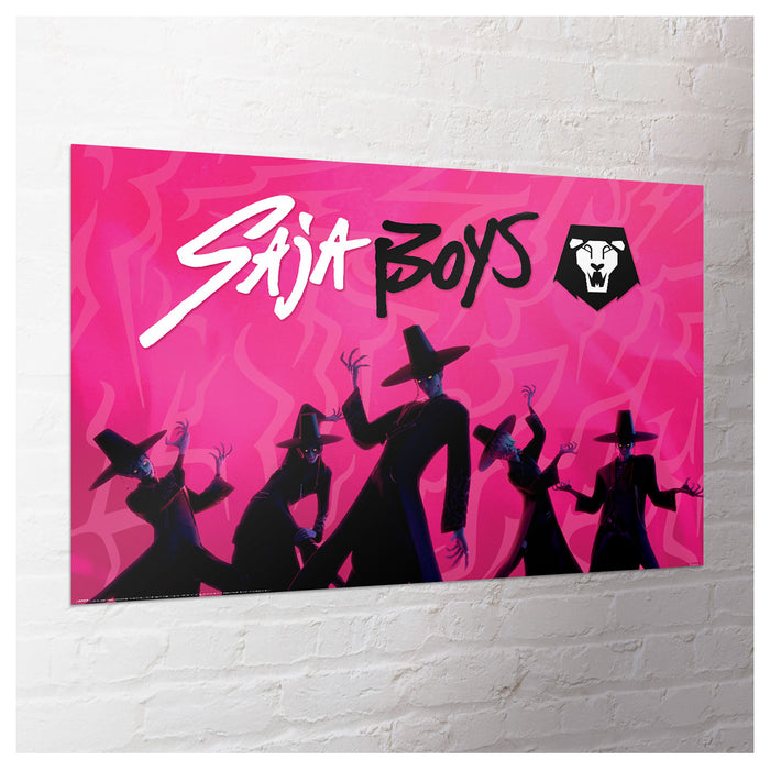 Huntrix K-POP Demon Hunters Saja Boys Idol Maxi Poster