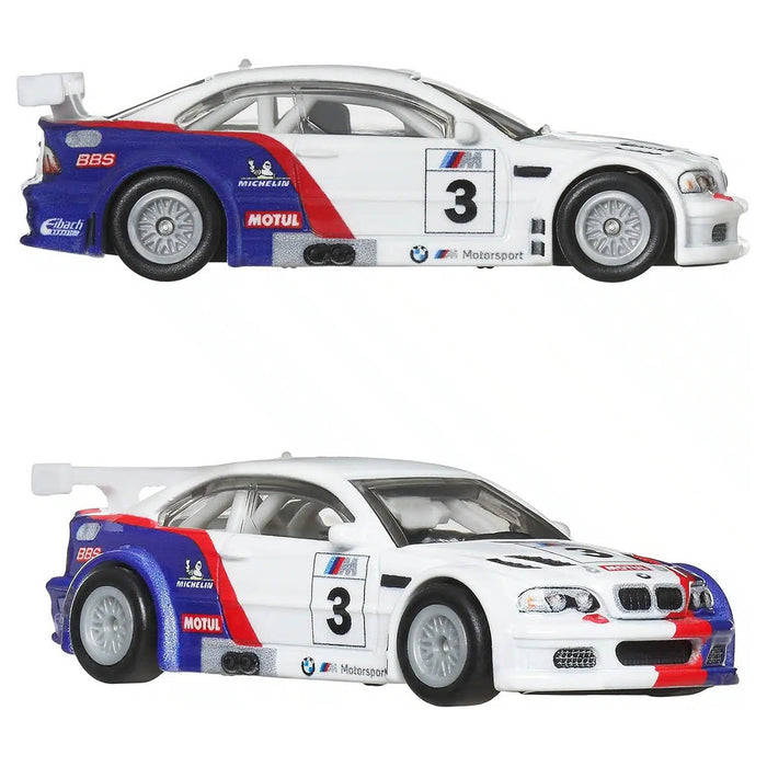 Hot Wheels Car Culture: BMW 320 Group 5 & 2001 BMW M3 GTR 1:64 Cars (2 Pack)