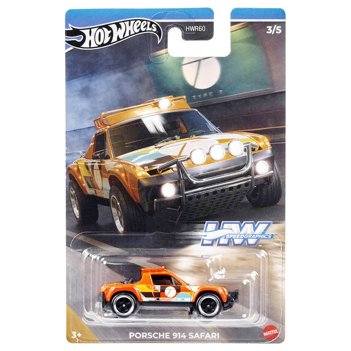 Hot Wheels Speed Graphics Porsche 914 Safari Car (3/5)
