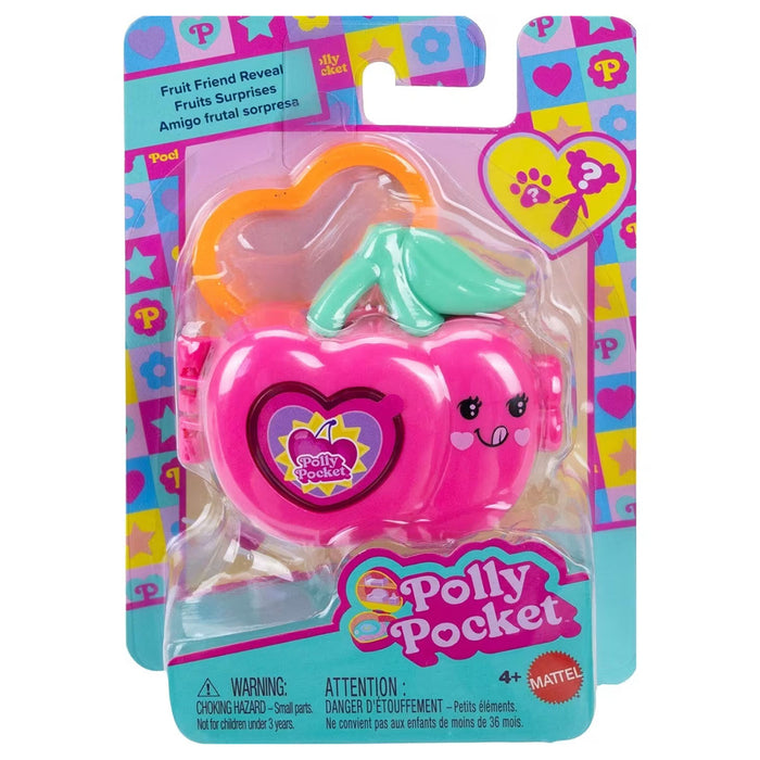 Polly Pocket Fruit Friend Reveal Cherry Playset