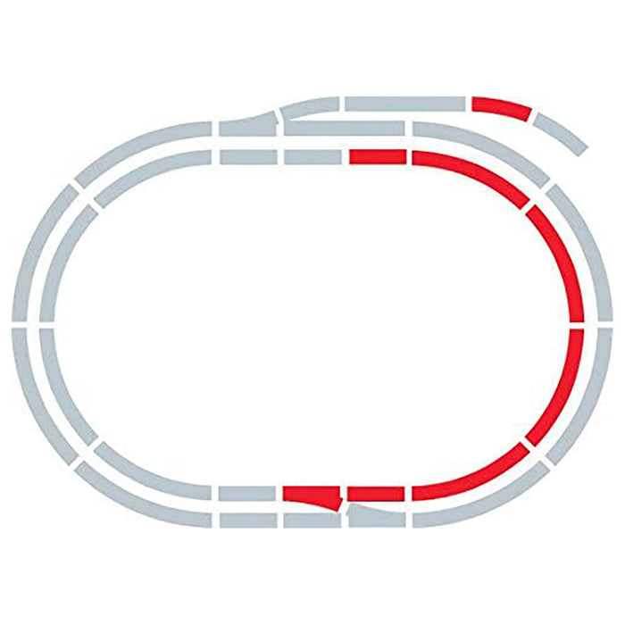 Hornby Extension Pack C Railway Track