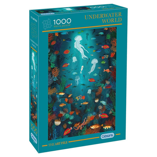 Gibsons The Art File: Underwater World 1000 Piece Jigsaw Puzzle