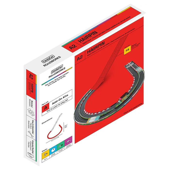 CandyCar Hairpin Turn Track Add-On Kit