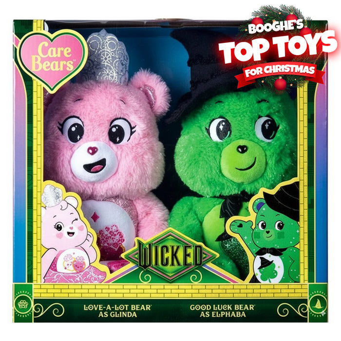 Care Bears x Wicked Glinda and Elphaba 35cm Plush (2 Pack)