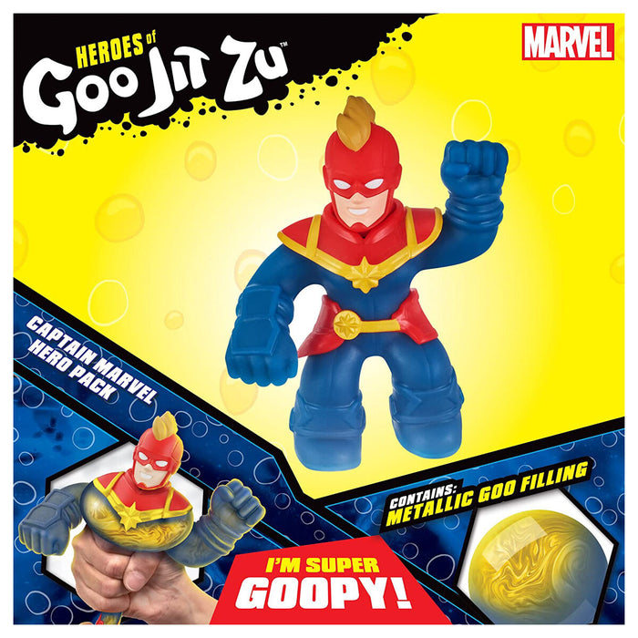 Heroes of Goo Jit Zu Captain Marvel Stretch Figure