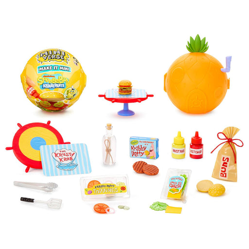 MGA's Miniverse Make It Mini SpongeBob SquarePants Playset (styles vary)