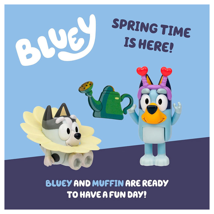 Bluey Spring Time Figures
