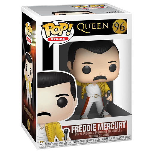 Funko Pop! Rocks: Queen: Freddie Mercury (Wembley 1986) Vinyl Figure #96