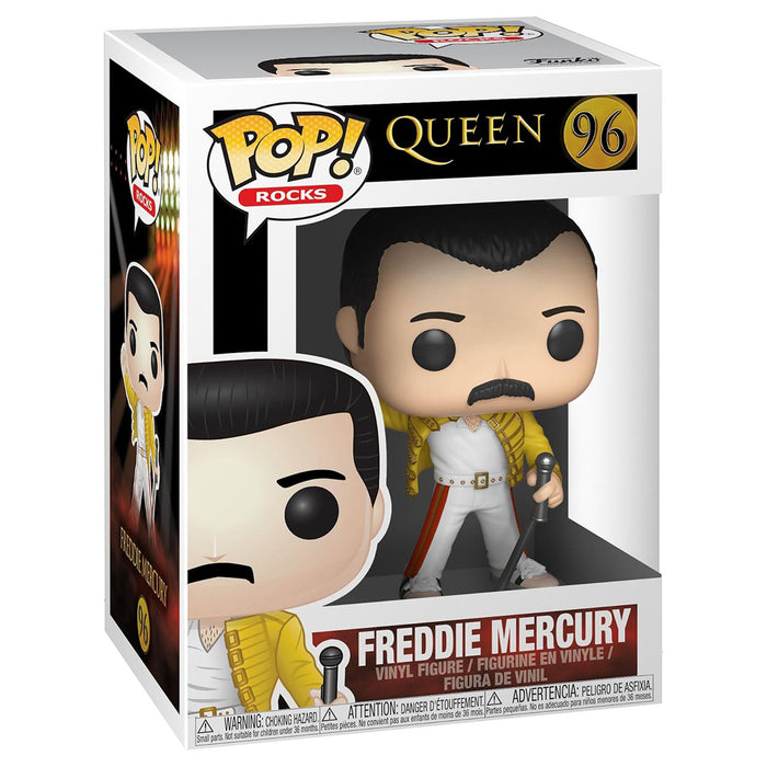 Funko Pop! Rocks: Queen: Freddie Mercury (Wembley 1986) Vinyl Figure #96