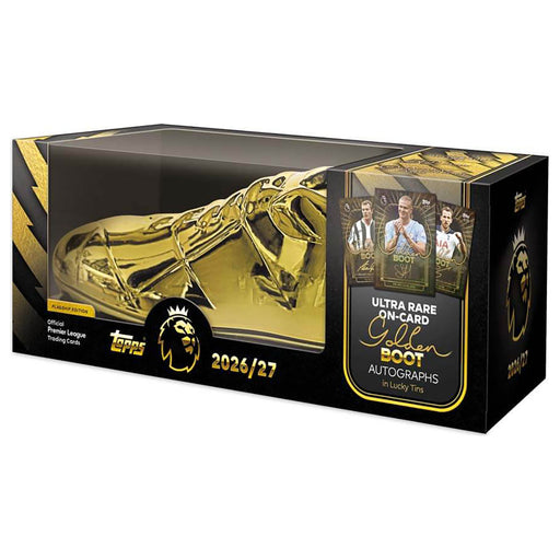 Topps Flagship Edition Premier League Trading Cards 2026/27 Golden Boot Tin