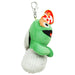Ty Beanie Babies Sesame Street Oscar the Grouch Plush Key Clip 