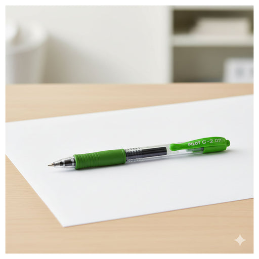 Pilot G-207 Dark Green Gel Ink M Pen
