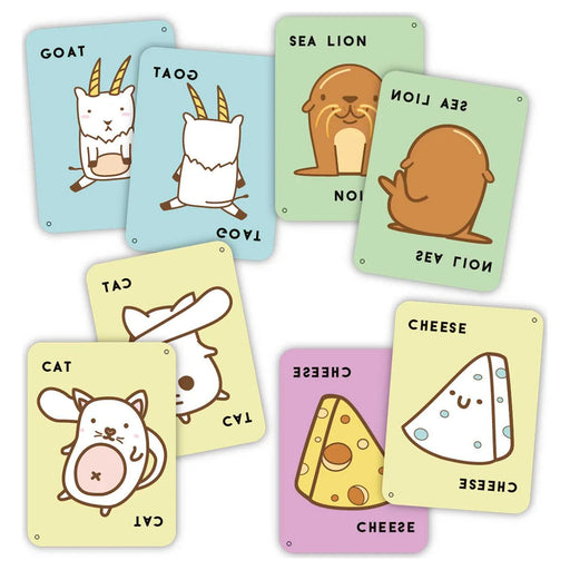 Taco Cat Goat Cheese Pizza: On the Flip Side Card Game