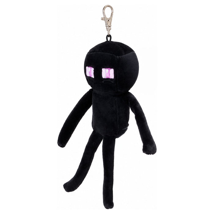 Ty Minecraft Enderman Plush Keychain