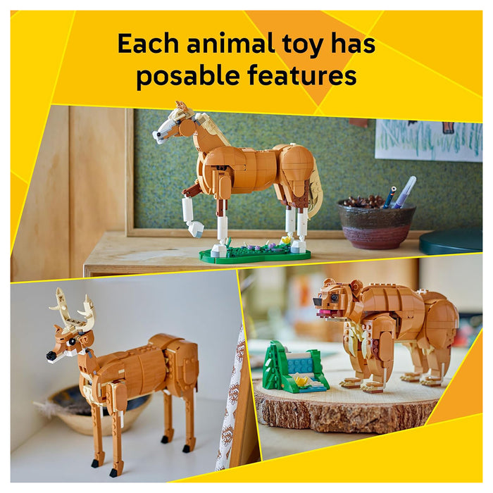 LEGO Creator 3 in 1 Beautiful Horse Building Set