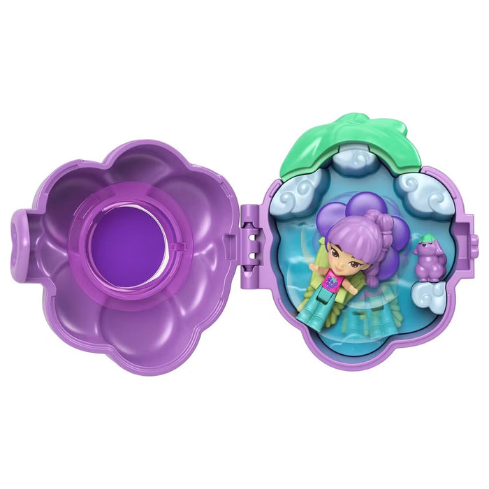 Polly Pocket Fruit Friend Reveal Grape Playset