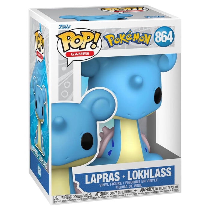 Funko Pop! Games: Pokémon: Lapras Lokhrass Vinyl Figure #864