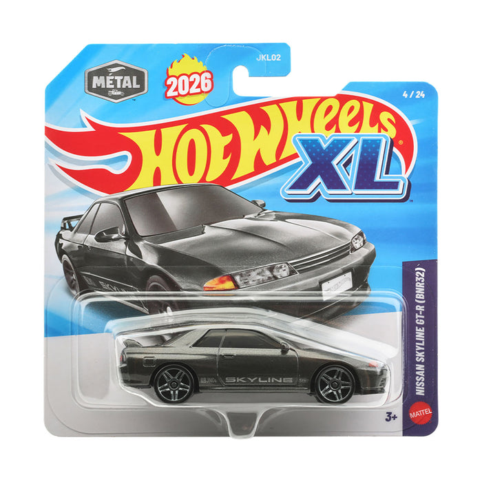 Hot Wheels 2026 XL Nissan Skyline GT-R (BNR32) Car