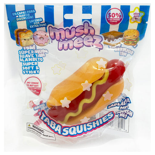 MushMeez Taba Squishies Hot Dog Sensory Toy