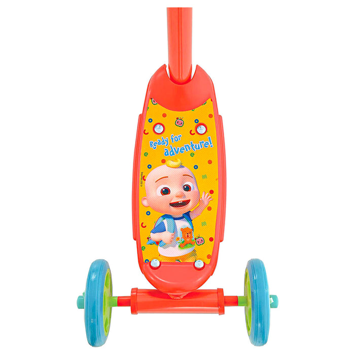 CoComelon Switch It Tri-Scooter with 4 Character Plaques