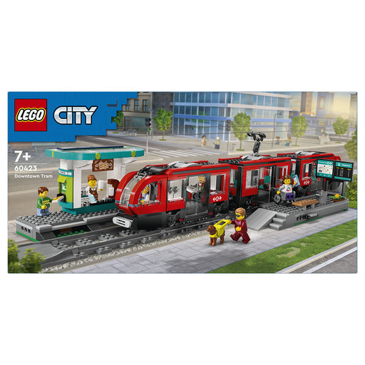 LEGO City Downtown Tram Building Set