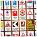 100 Pics Road Signs UK Card Quiz Game