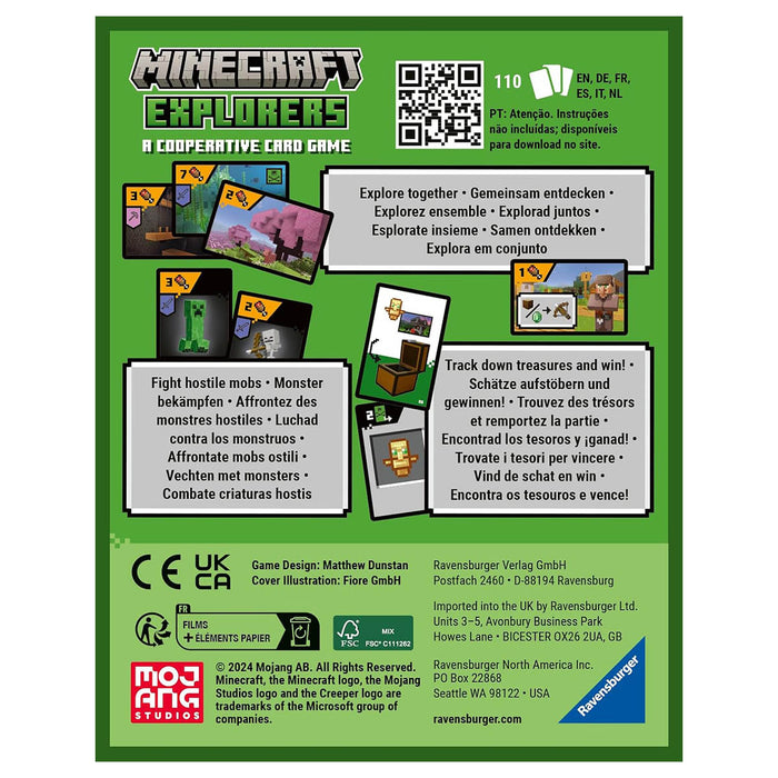 Minecraft Explorers Cooperative Card Game​