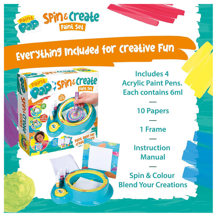 Paint Pop Spin & Create Paint Set