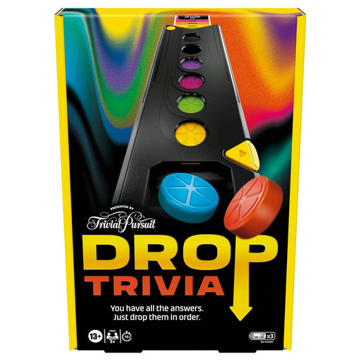 Trivial Pursuit Drop Trivia Board Game