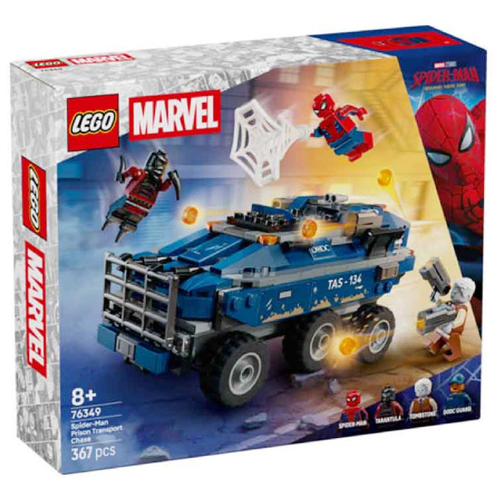 LEGO Marvel Spider-Man Prison Transport Chase Building Set