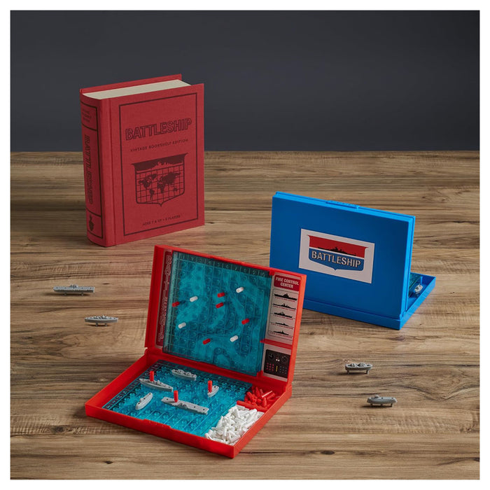 Battleship Vintage Bookshelf Edition Board Game