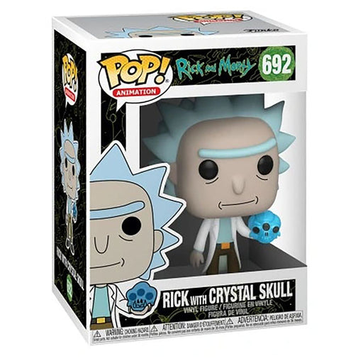 Funko Pop! Animation: Rick & Morty: Rick with Crystal Skull Vinyl Figure #692