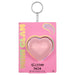 Mini Glam Heart Glitter Balm Heart Eyes (Pink Heart) Keychain