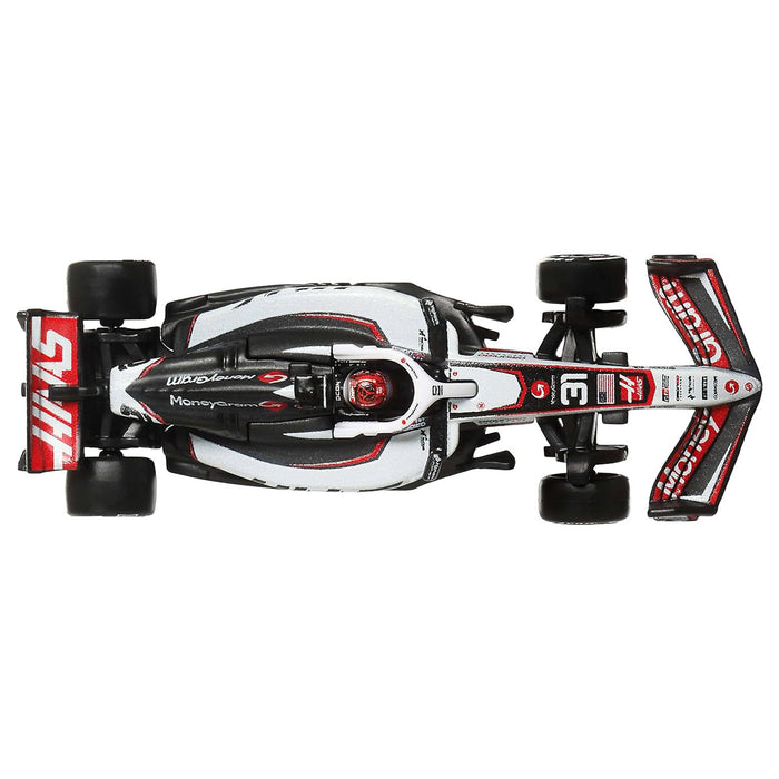 Hot Wheels Premium F1 2025 Moneygram Haas F1 Team Car — Booghe